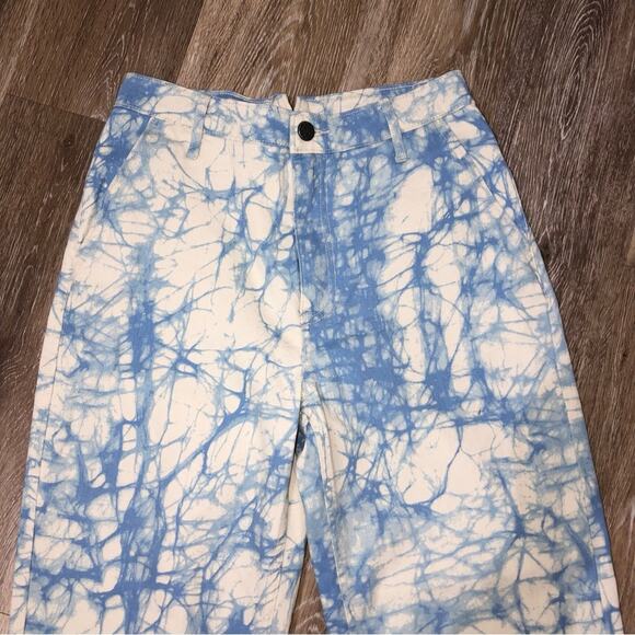 Rachel Comey x Target Light Tie Dye High-Rise Tapered Mom Jeans Size 2 EUC - Picture 4 of 10